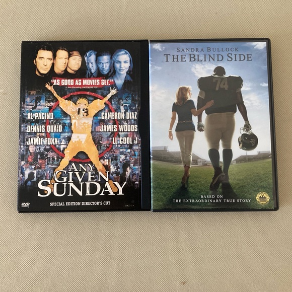 Any Given Sunday & The Blind Side DVD - Picture 1 of 5